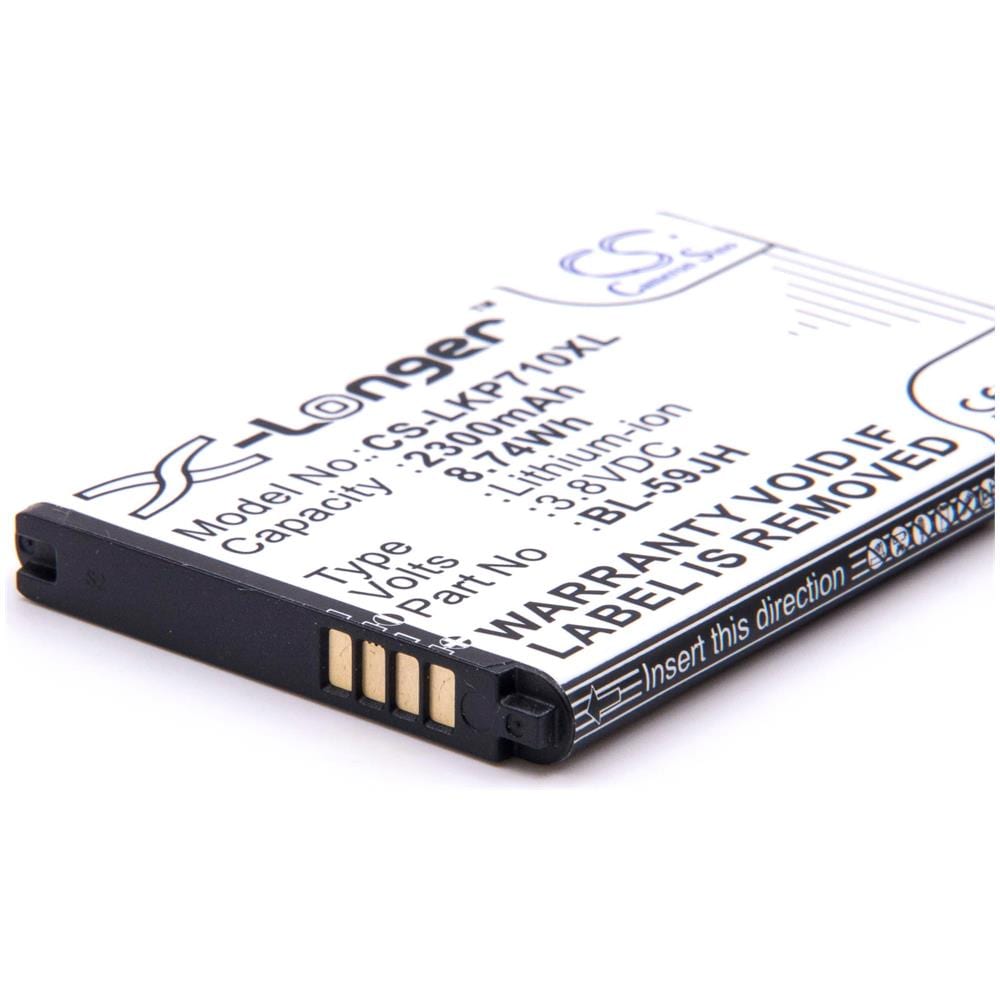 Li-ion Batteria 2300mah (3.8v) Per Cellulari E Smartphone Come Lg Bl-59jh - Foto 2