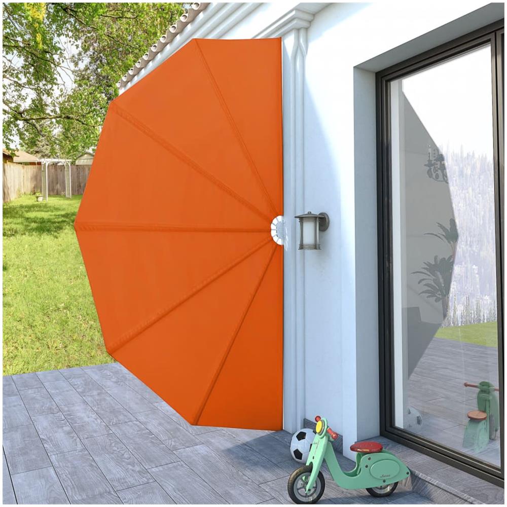 Tenda Laterale per Terrazza Pieghevole Terracotta 200 cm - Foto 2