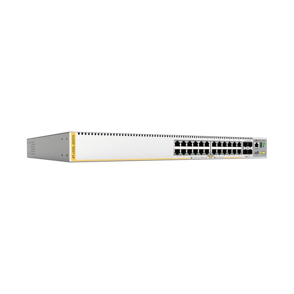 Switch AT-X530L-28GTX-50 con 24 porte 10.100.1000 Mbit / s Colore Nero - Foto 1