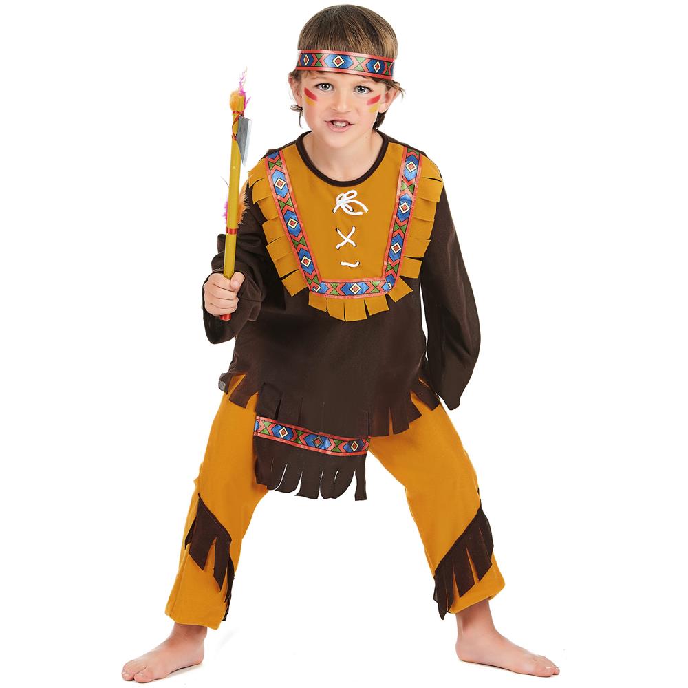 Costume per Bambini Indiano 7-9 Anni