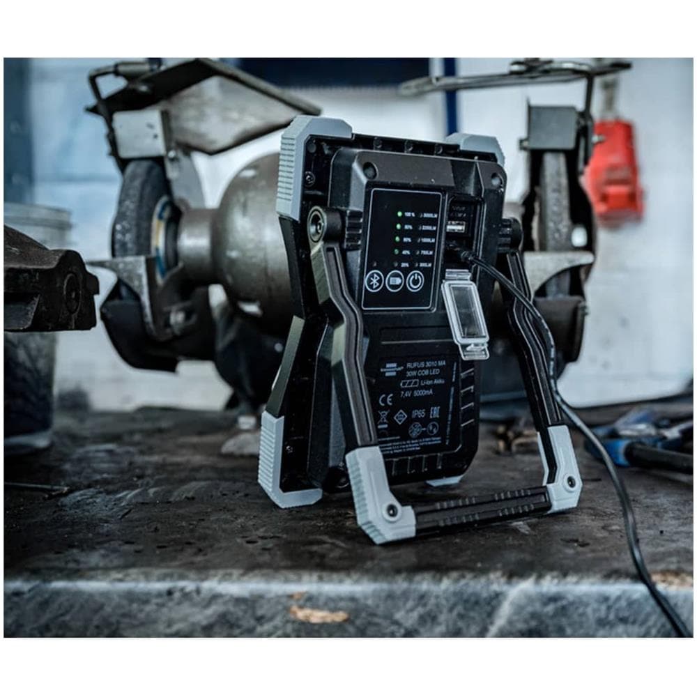 LED batt. faretto RUFUS 3010 MA mobil 3000lm - Foto 2