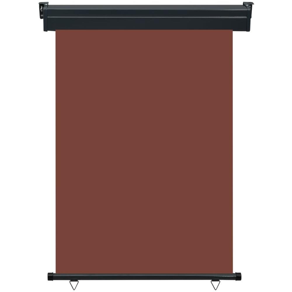 Tenda Laterale per Terrazzo 120x250 cm Marrone - Foto 3