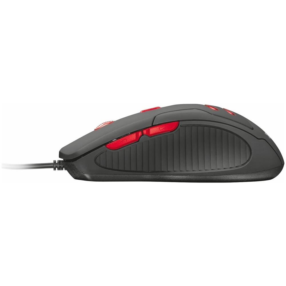 Ziva Mouse da Gioco e Tappetino per Mouse, Nero - Foto 2