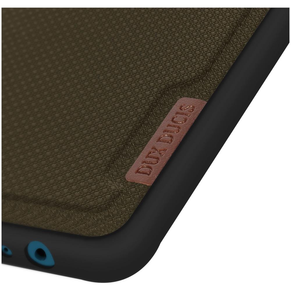 Cover Rigida Per Samsung Galaxy A12 Retro Tessuto Verde Scuro - Foto 5