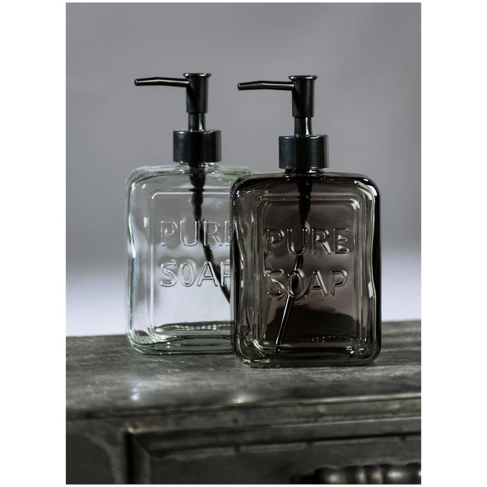Distributore Di Sapone Liquido Pure, Vetro Trasparente, 550 Ml, Wenko - Foto 7