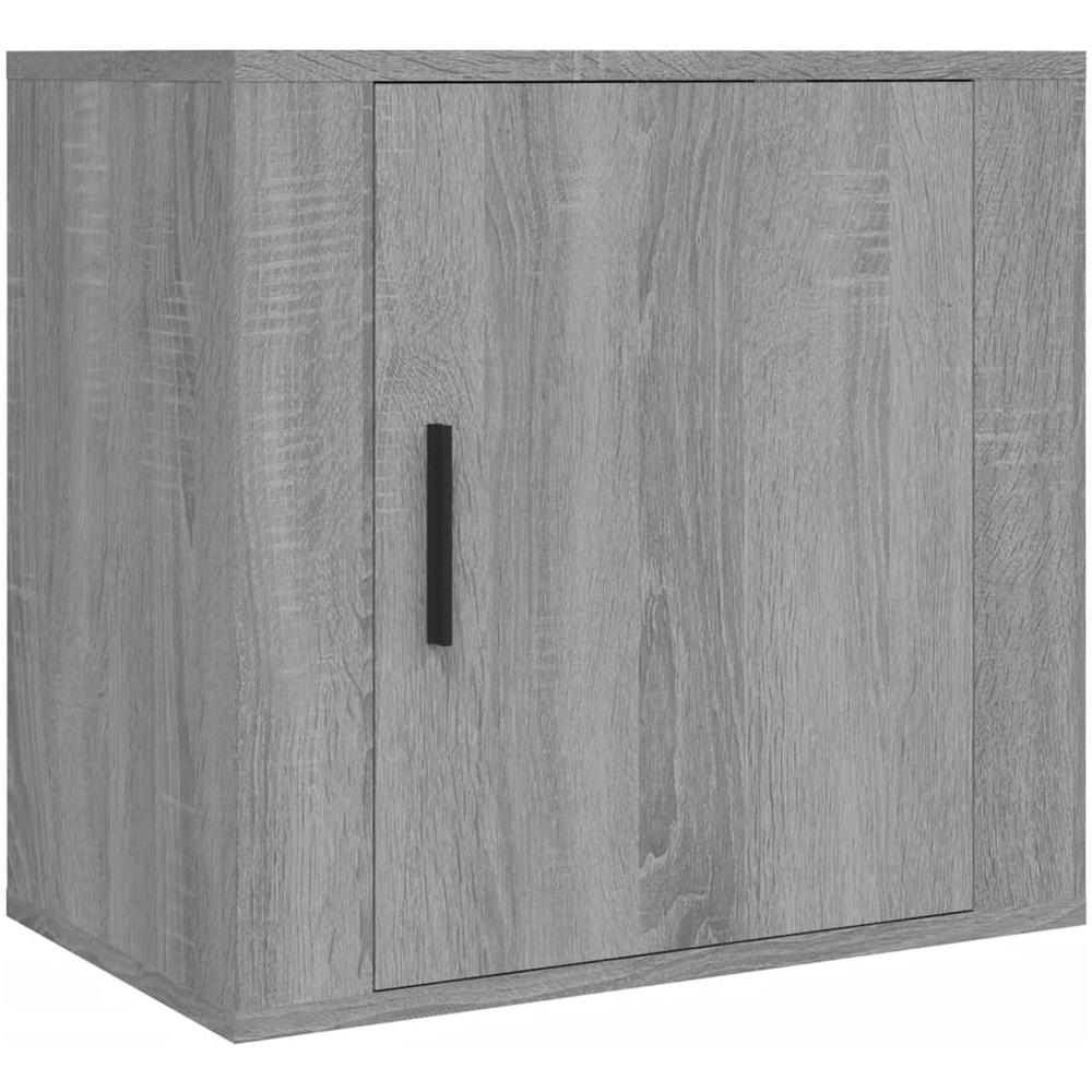 Comodino A Muro Grigio Sonoma 50x30x47 Cm - Foto 2