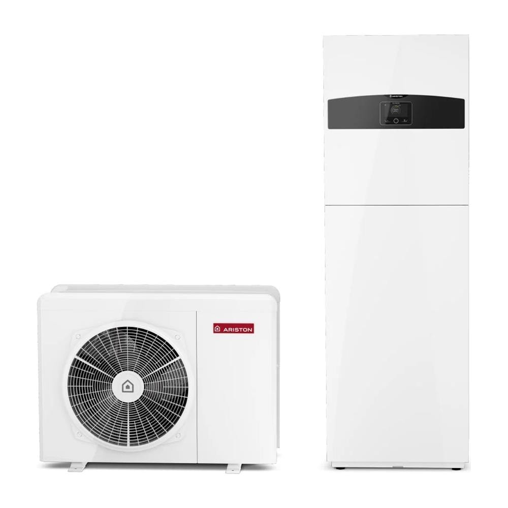 Pompa Di Calore Collegata Aria / acqua Monoblocco Nimbus Compact M Con Booster Elettrico Ariston 8 Kw Monofase - Foto 1