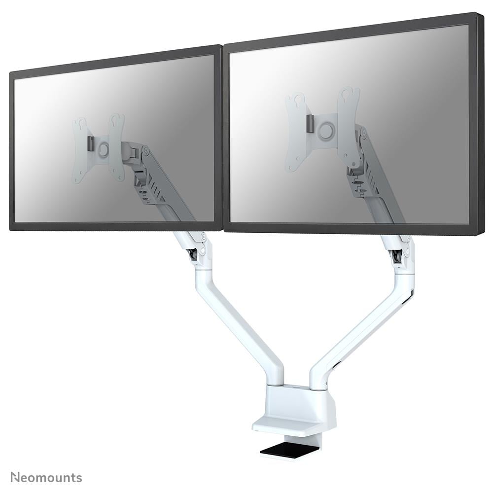 Supporto Da Scrivania Con Molla A Gas Per Scherm FPMA-D750DWHITE2 i LCD /LED /TFT Fino a 32" 81 cm Colore Bianco - Foto 2