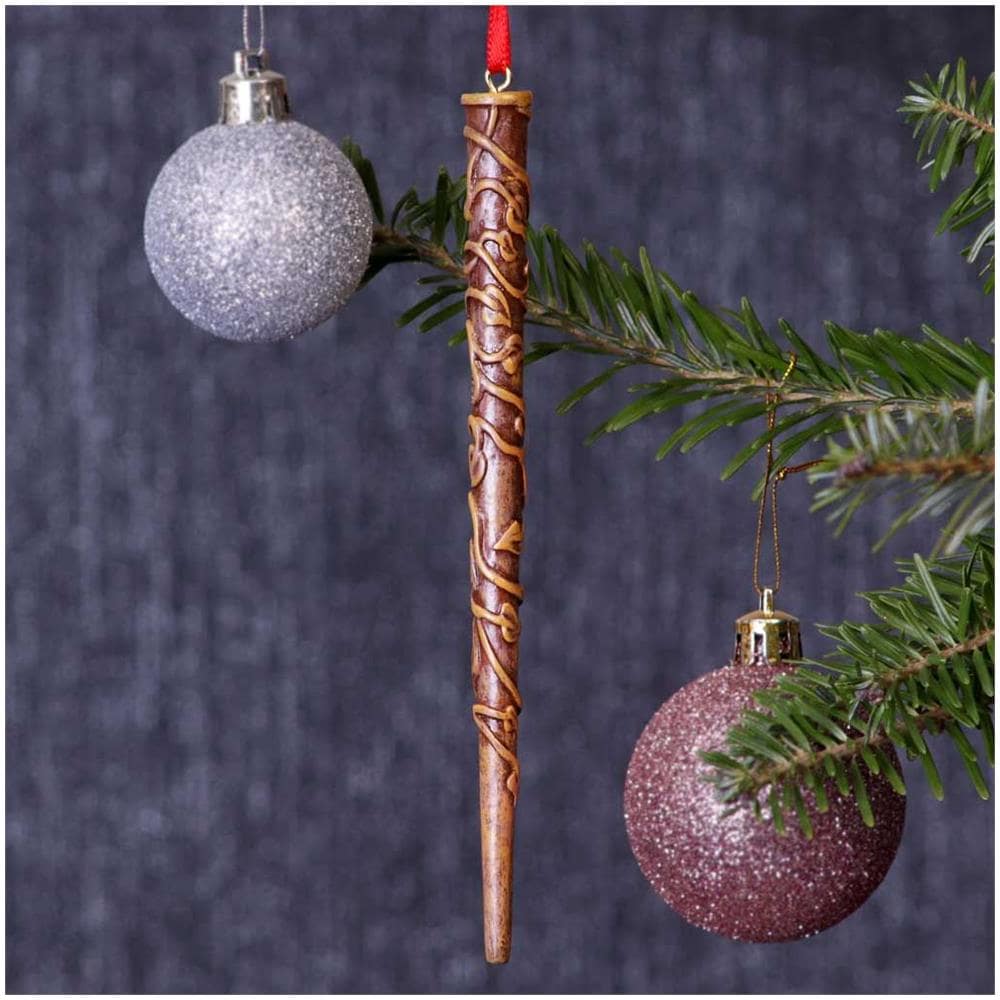 Nemesis Now - Harry Potter - Hermione's Wand Hanging Festive Decorative Ornament 15cm - Foto 8