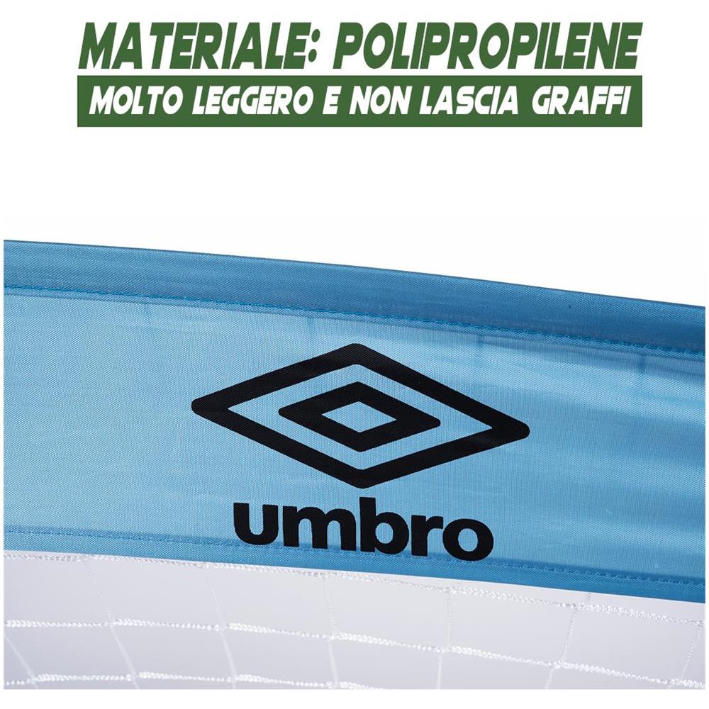 Porta da Calcio Pop-Up Pieghevole con Borsa Viaggio Sport Uso Interno ed Esterno - Foto 5