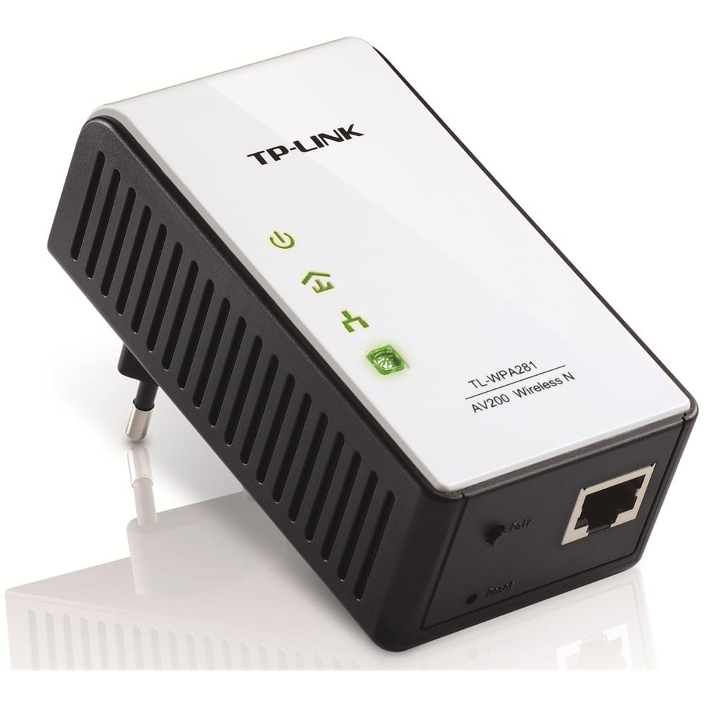 TL-WPA281 300Mbit / s Collegamento ethernet LAN Wi-Fi Bianco 1pezzo (i) adattatore di rete powerline - Foto 2