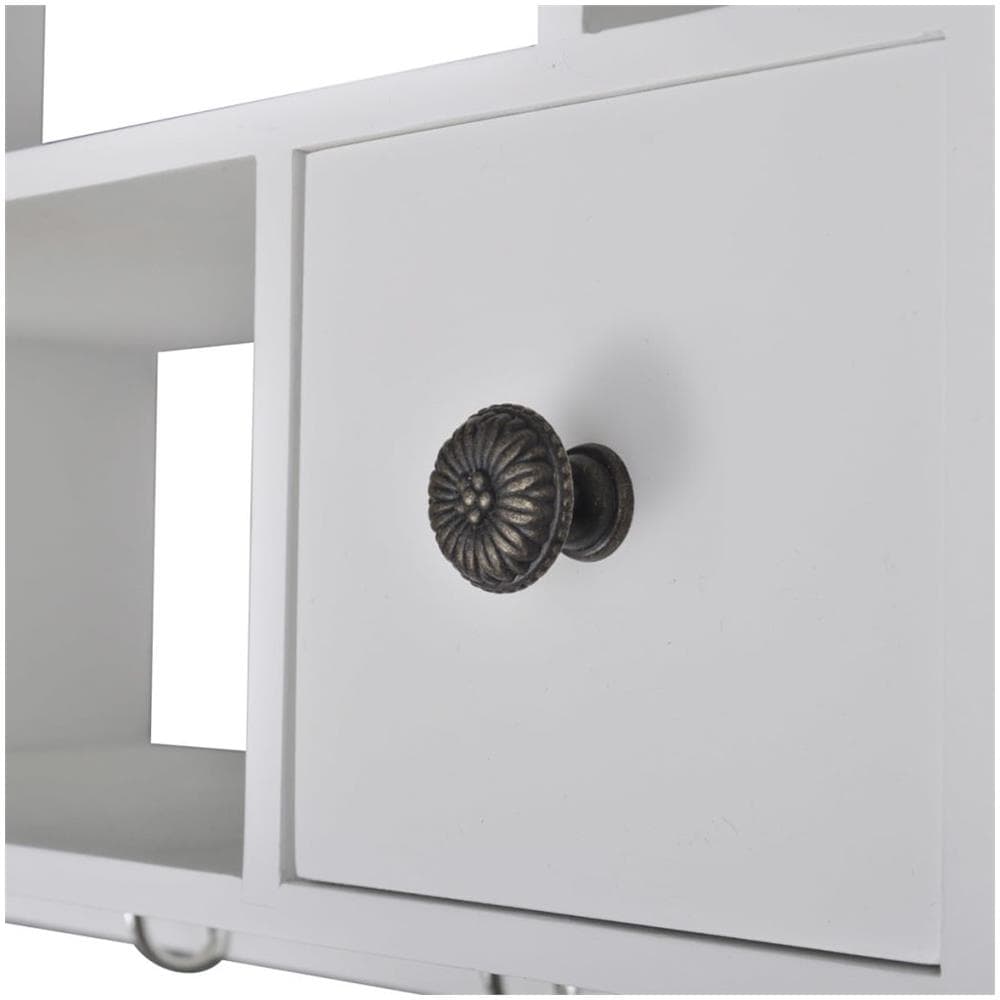 Pensile da Cucina in Legno Bianco - Foto 6