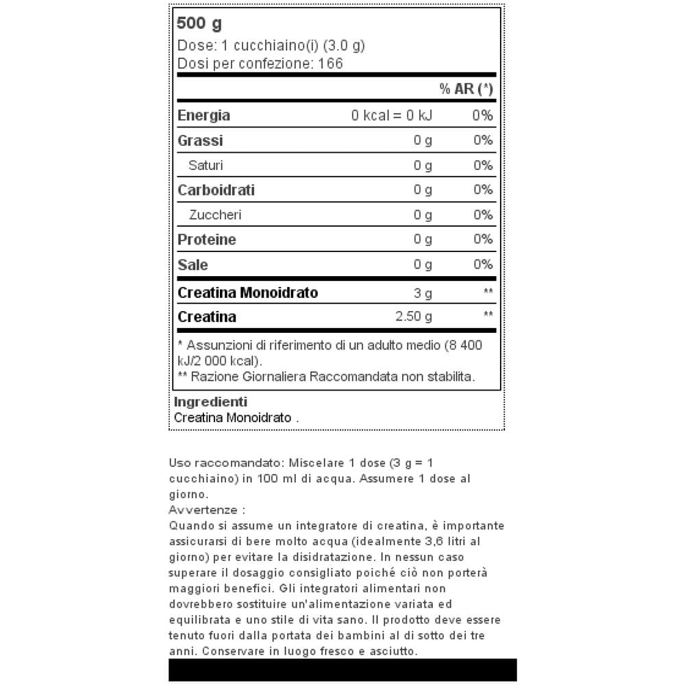 Ultra Pure Creatine 500 G - - Foto 2