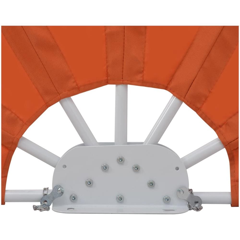 Tenda Laterale per Terrazza Pieghevole Terracotta 160 cm - Foto 8