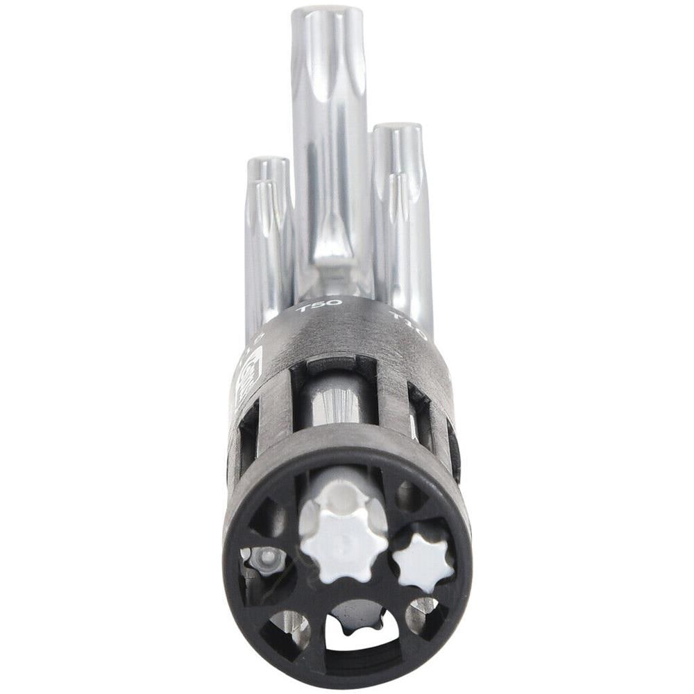 151.2300 - Serie Di Chiavi Maschio Piegate Torx 3in1, 8pz. T10-t50 - Foto 5