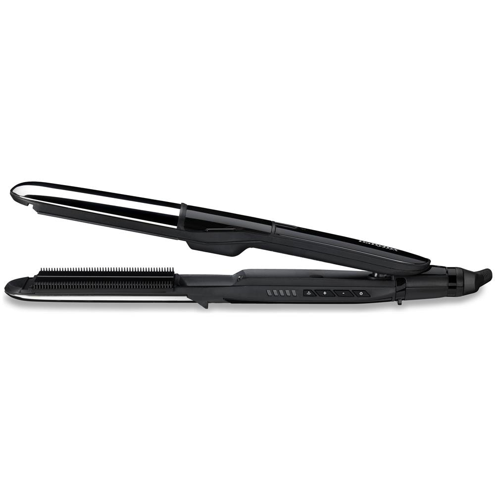 Steam Mist Styler Piastra Per Capelli Vapore Nero, Argento 67 W 2,5 m - Foto 2