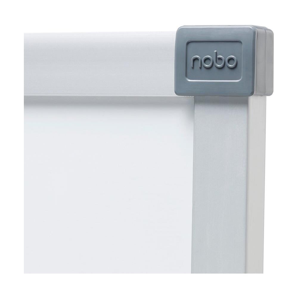 Nobo Lavagna bianca magnetica in acciaio Basic 1200x900 con bordo basico - Foto 5