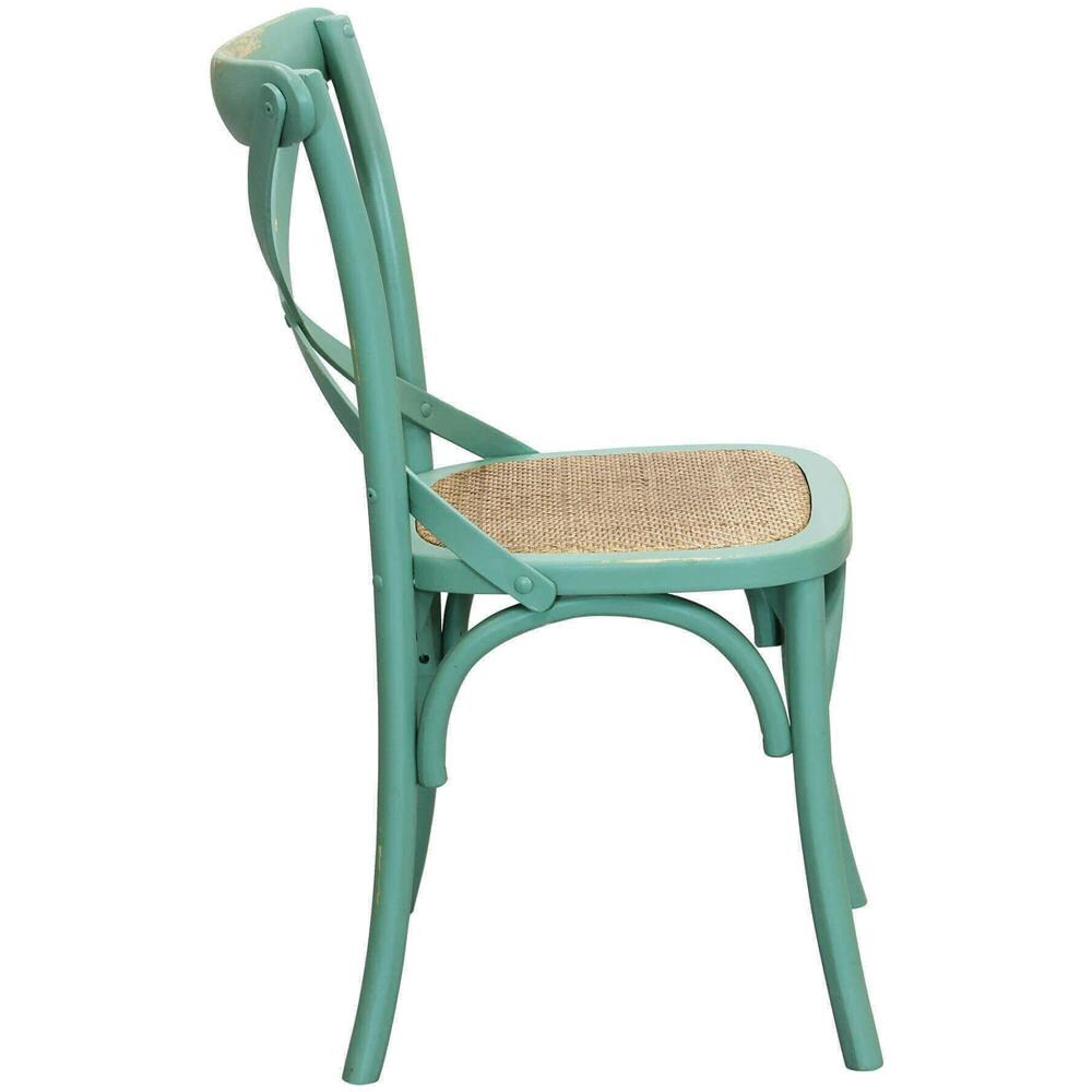 Cross - Sedia Vintage In Legno - Foto 4