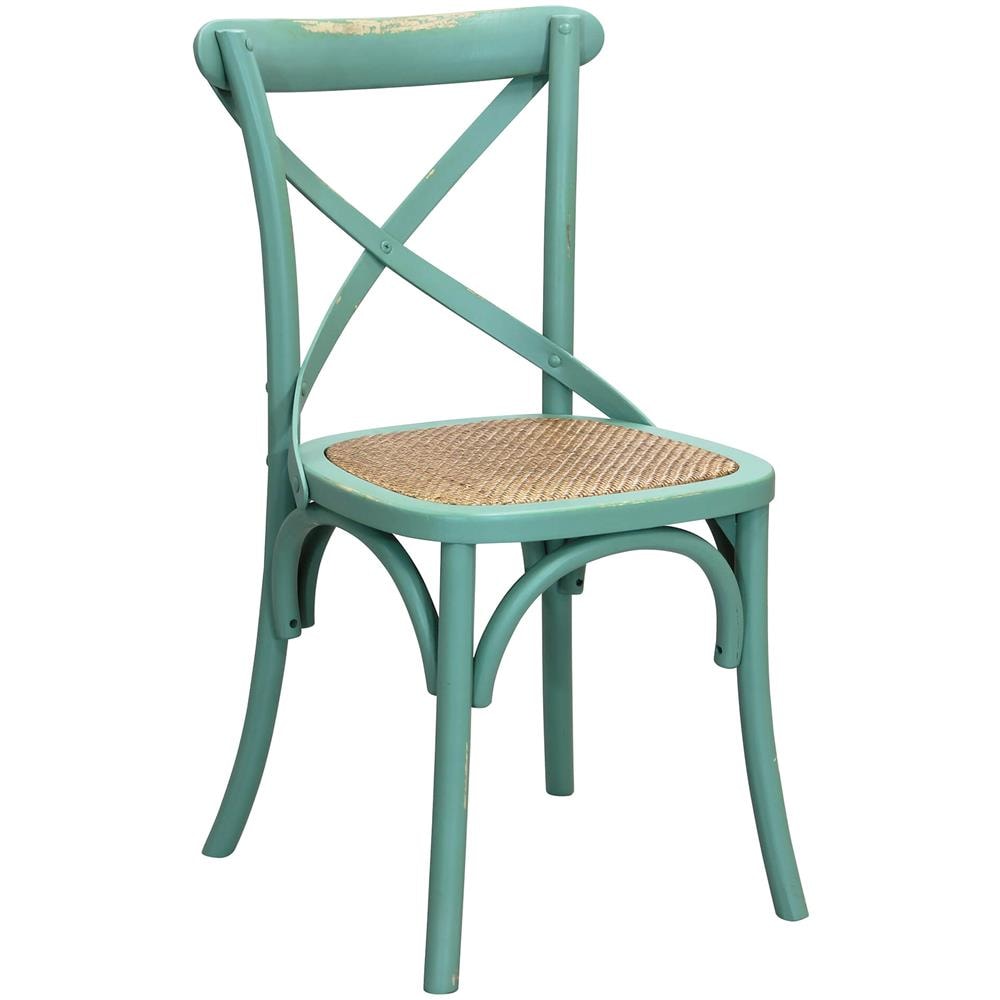 Cross - Sedia Vintage In Legno - Foto 1