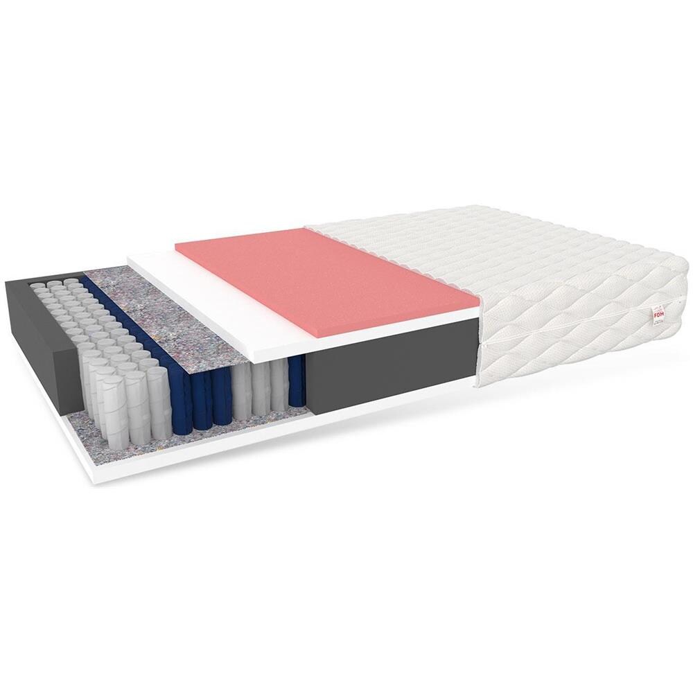 Materasso A Molle Insacchettate Vero Max 180 X 200 - H2 Medio - Schiuma Visco Memory - Foto 1