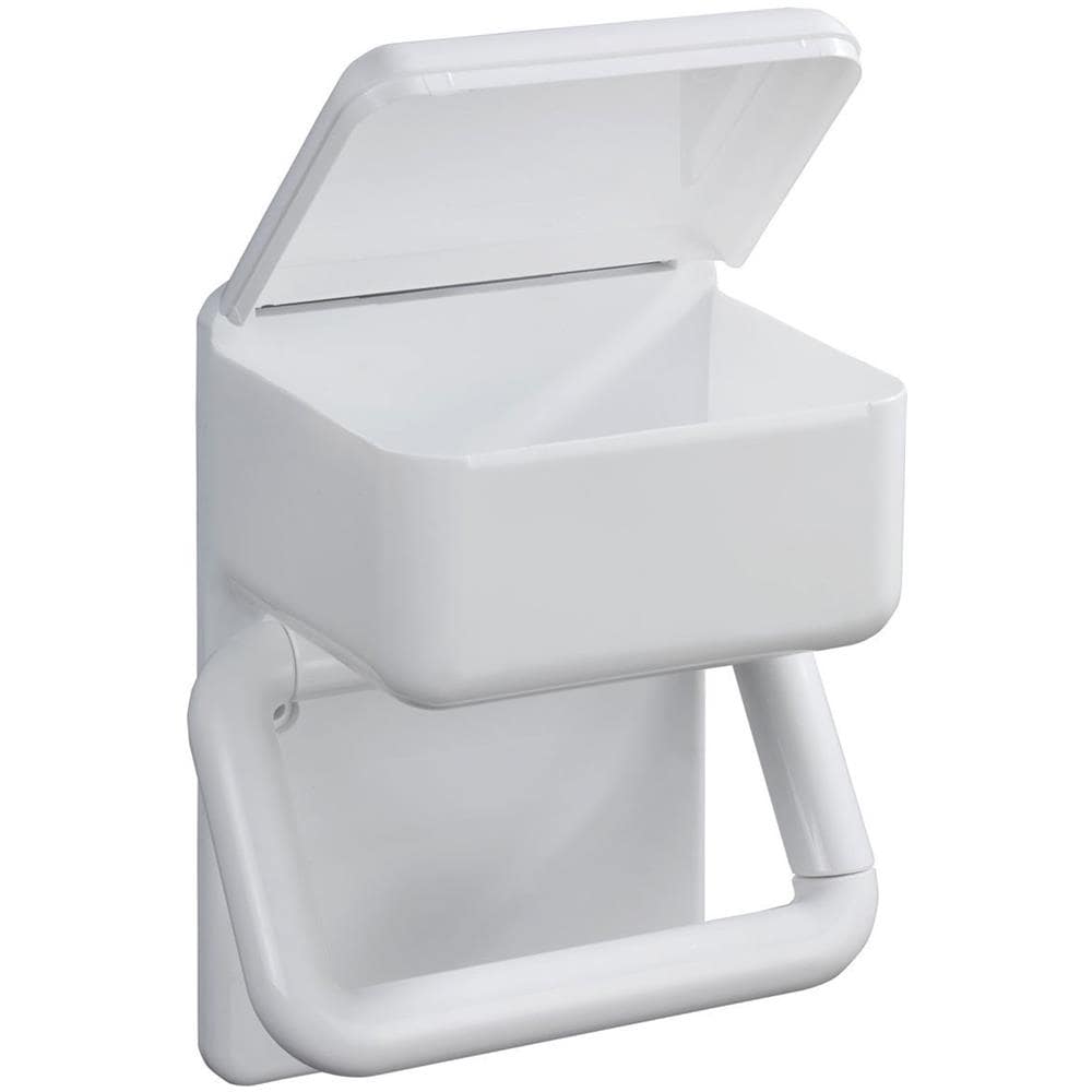 Porta Carta Igienica Con Contenitore Per Esempio Salviette Umidificate, 2in1, - Foto 1
