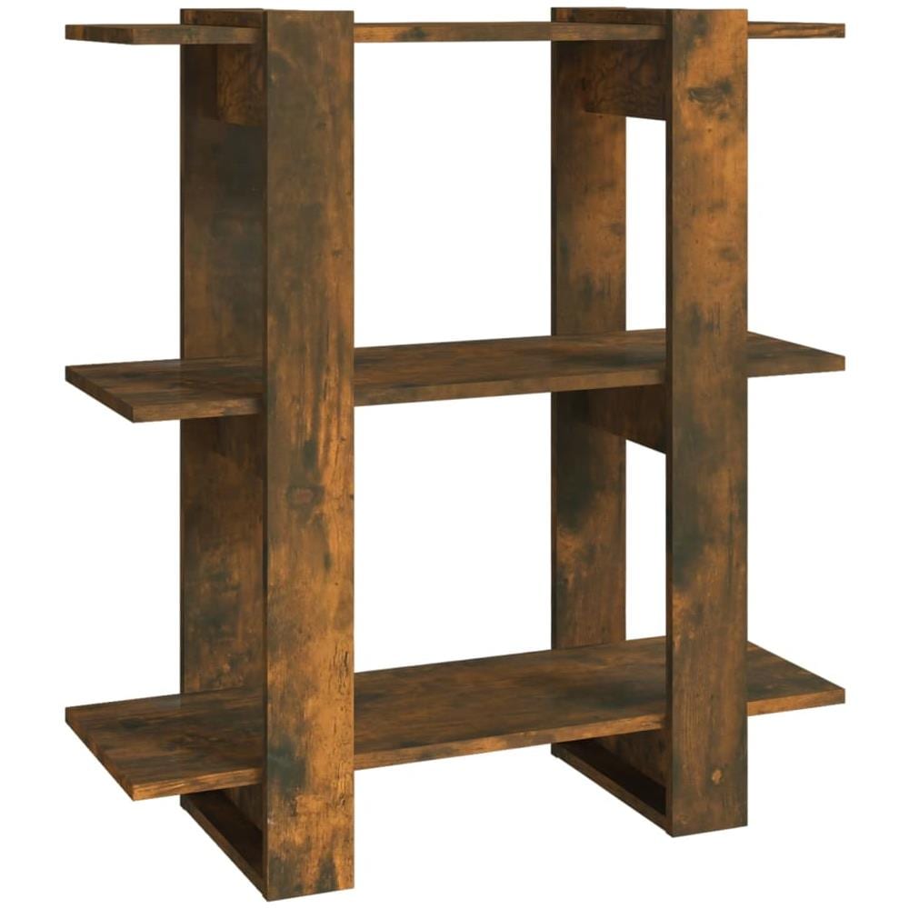 Libreria / divisorio Rovere Fumo 80x30x87 Cm - Foto 2