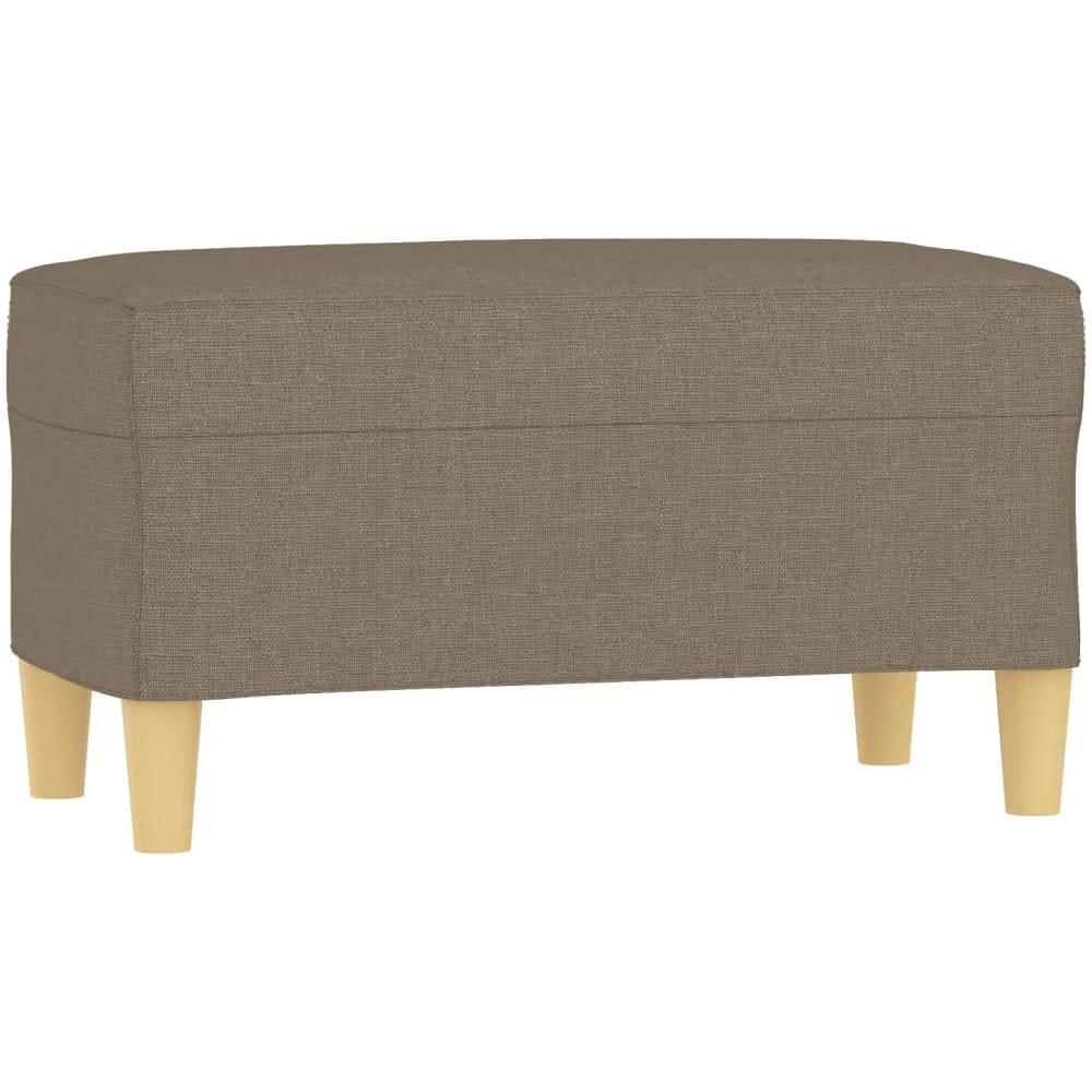 Panca Tortora 70x35x41 Cm In Tessuto - Foto 2