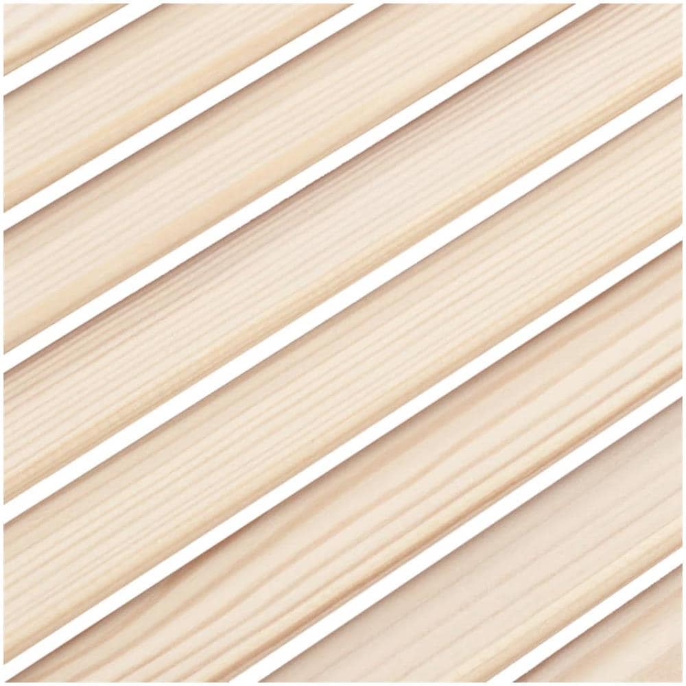 Anta con Design a Lamelle 61,5x39,4 cm in Legno di Pino - Foto 5