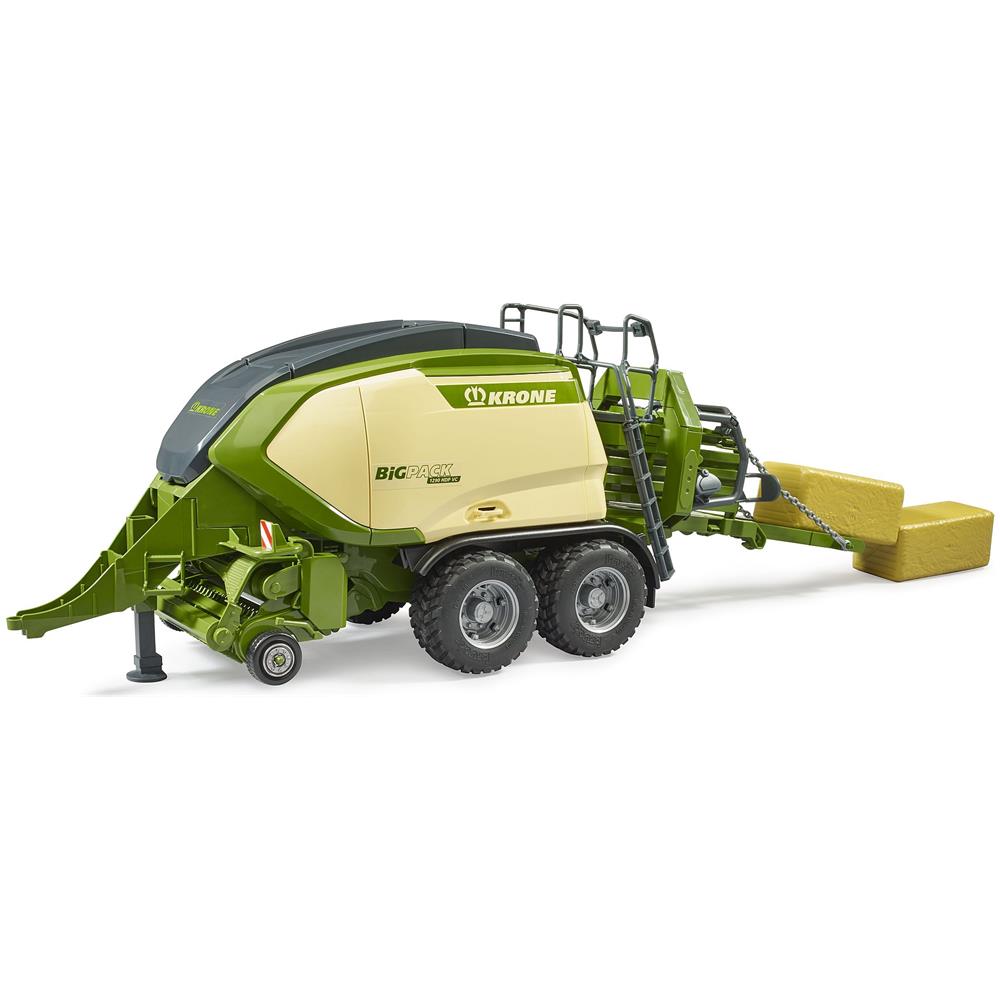 Krone Big Pack 1290 Hdp Vc Mit 2 Vierkantballen (02033) (02033) - Foto 1