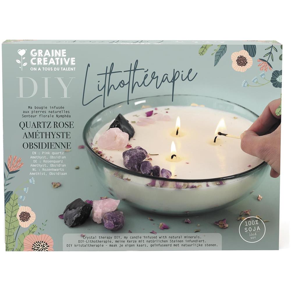 Candela Per Litoterapia Da Realizzare Xxl - Scatola Fai Da Te - Foto 1