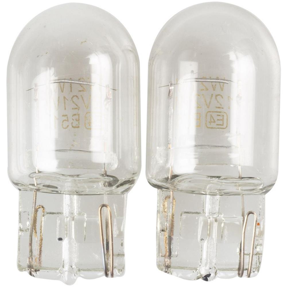 Coppia Di Lampadine Auto Alogene In Vetro W21w 12v 21w W3x16d - Foto 2