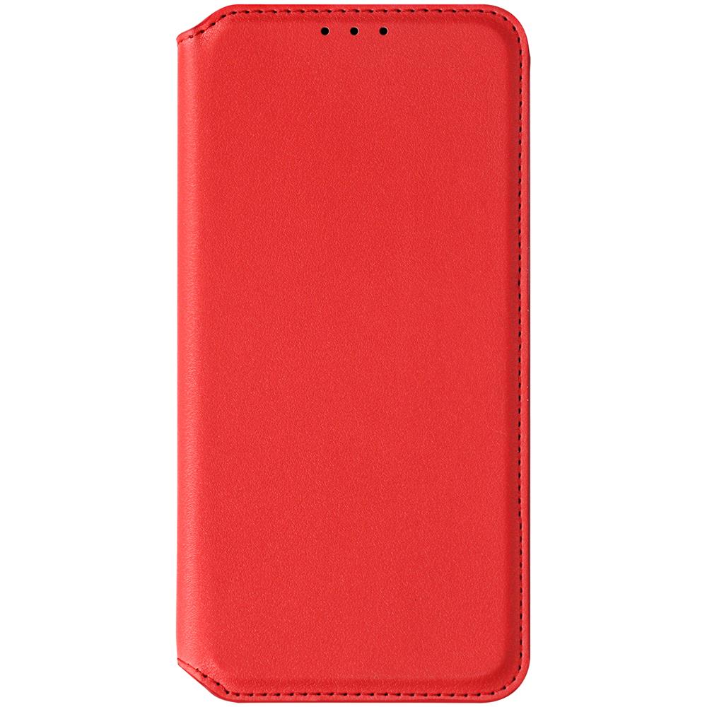 Custodia Per Xiaomi Redmi 6a Copertina Portacarte Supporto Magnetica Rossa - Foto 5