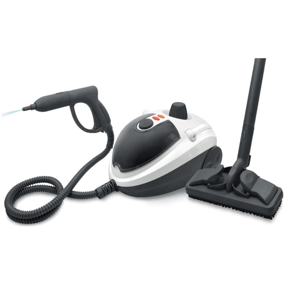 Vapor Net Easyclean 1500 Pulitore a vapore cilindrico 1,2 L 1500 W Nero, Bianco - Foto 1
