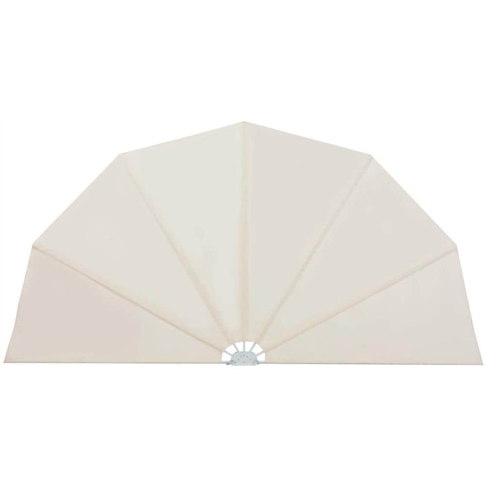 Tenda Laterale per Terrazza Pieghevole Crema 200 cm - Foto 1