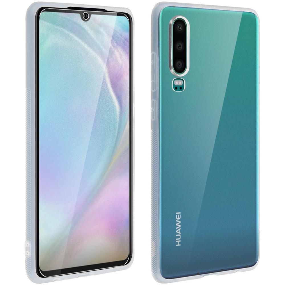 Cover Posteriore + Pellicola Vetro Temperato Trasparente Huawei P30 - Foto 1