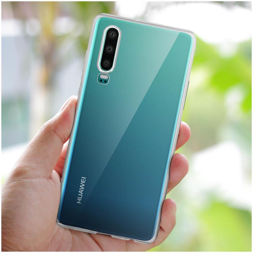 Cover Posteriore + Pellicola Vetro Temperato Trasparente Huawei P30 - Foto 5