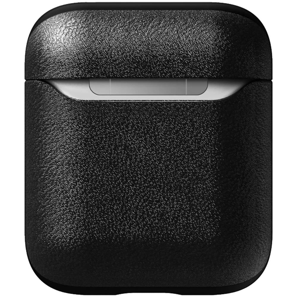 Cover Custodia Airpods 1 E 2 Vera Pelle Ricarica Wireless Nero - Foto 1