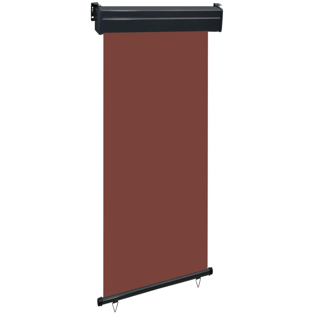 Tendalino Laterale per Balcone 105x250 cm Marrone - Foto 1