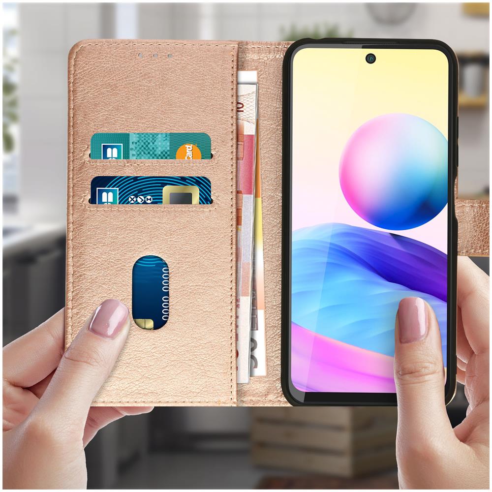 Custodia Per Xiaomi Redmi Note 10 5g Portacarte Supporto - Foto 2