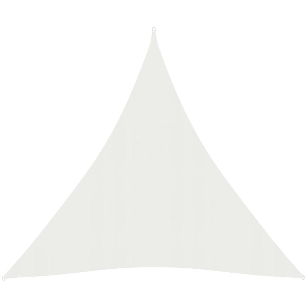 Vela Parasole 160 g / m² Bianca 5x7x7 m in HDPE - Foto 1
