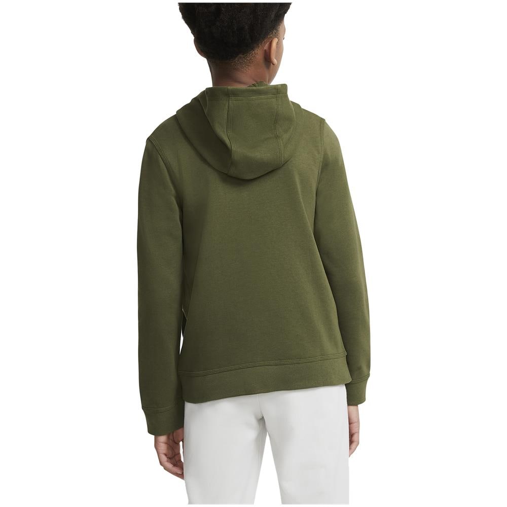 Felpa Da Ragazzo Con Cappuccio E Full Zip Club Grigia Taglia M (137-146 Cm) Codice Dd1698-326 - Foto 2