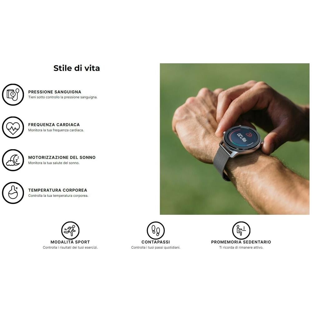 Orologio Smart Watch Uomo Smarttime 50022/1 - Foto 2