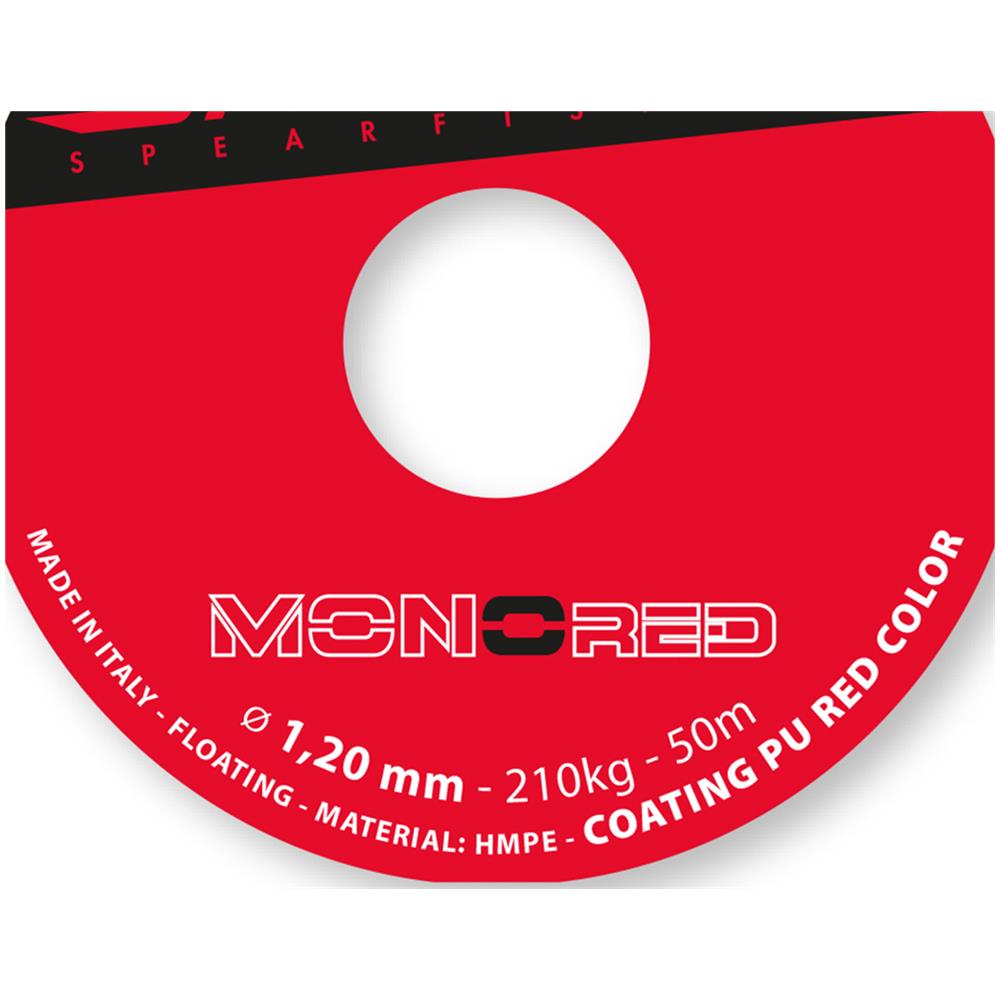 Sagola Line Monored Rosso 1,8 Mm Rosso 50 Mt - Foto 3