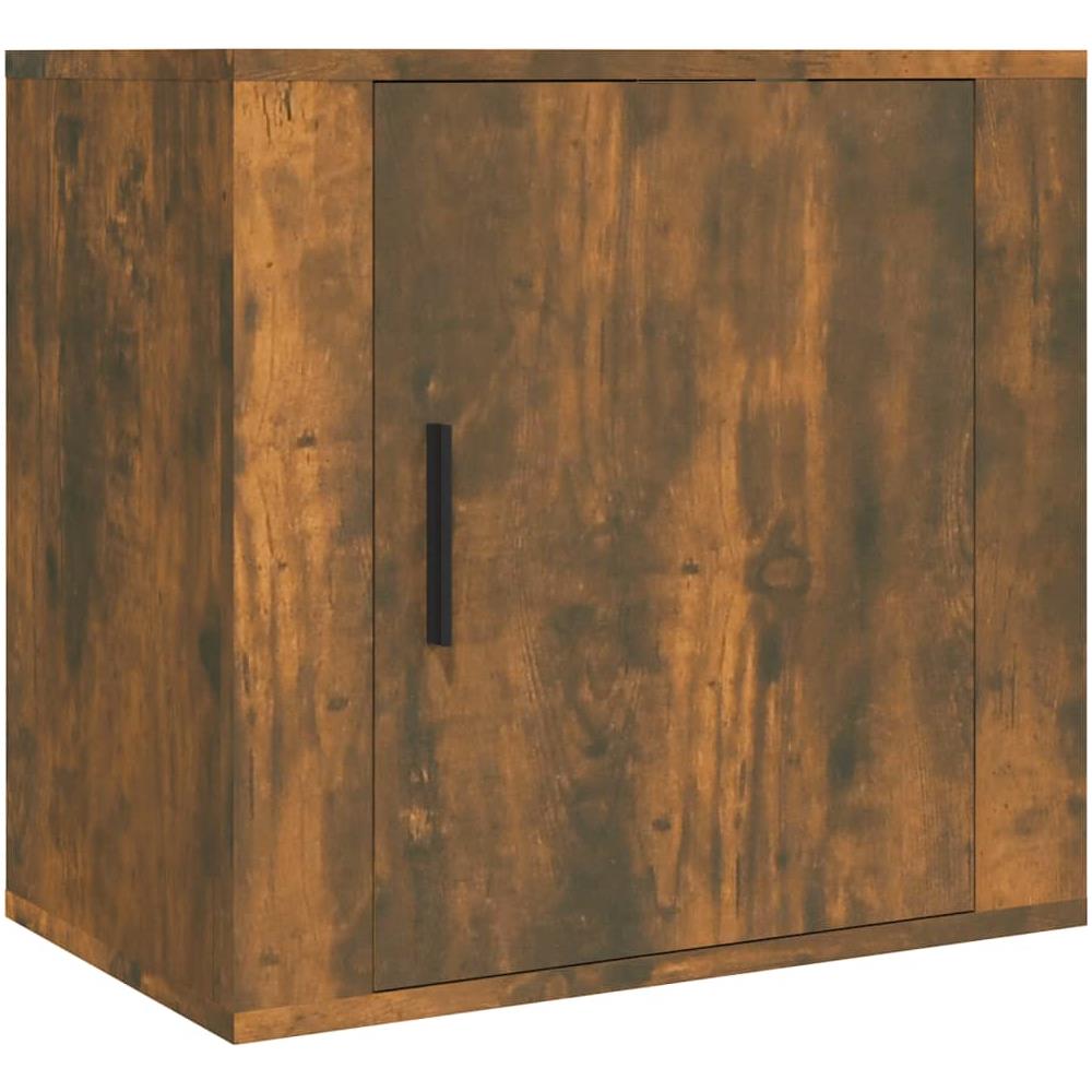 Comodino A Muro Rovere Fumo 50x30x47 Cm - Foto 2