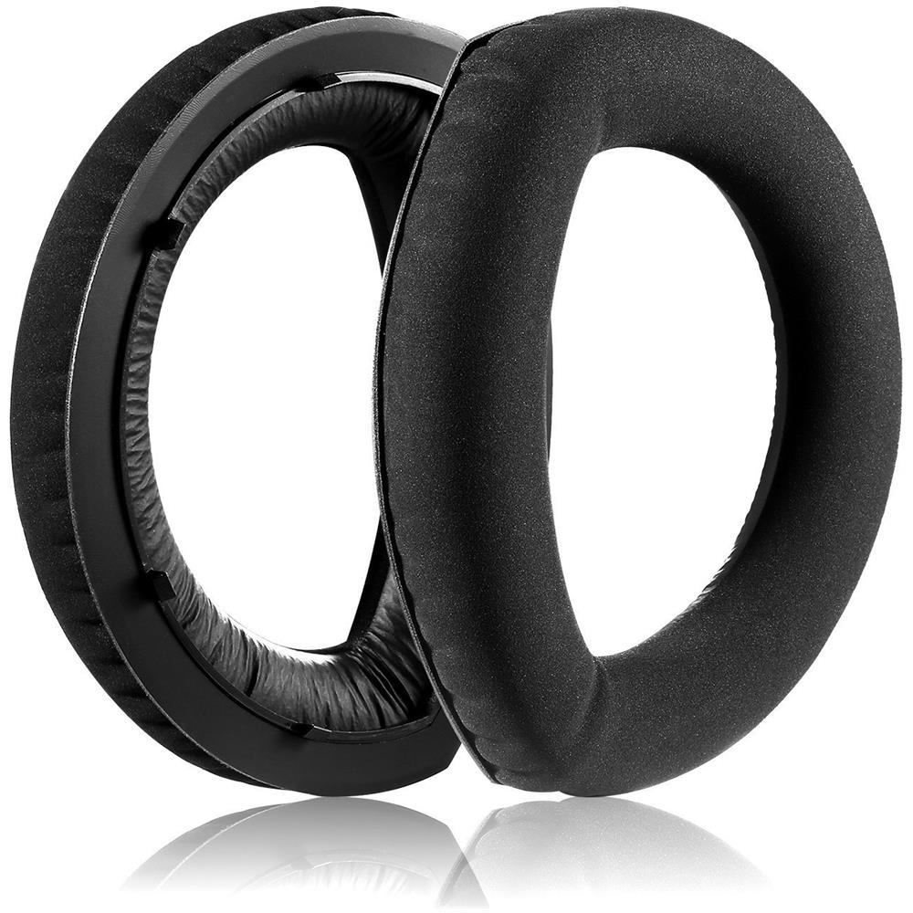 Cuscinetti Auricolari In Pelle Di Pecora Per Sennheiser Hd700 - 1 Paio Black - Foto 2