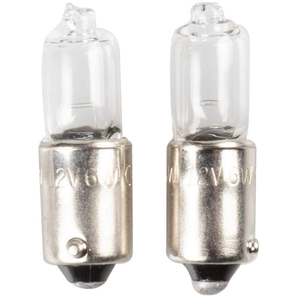 Coppia Di Lampadine Auto Alogene In Vetro H6w 12v 6w Bax9s - Foto 2