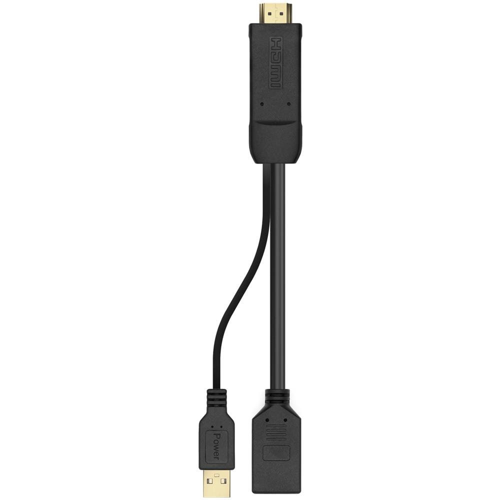 A122-0642 cavo e adattatore video 0,1 m HDMI tipo A (Standard) DisplayPort + USB Type-A Nero - Foto 2