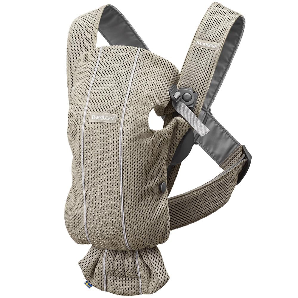 BabyBjorn 021002, Portabebè morbido, Bambino/Bambina, 4,5 kg, Grigio, Cotone, Elastan, Tessuto, Poliestere - Foto 1