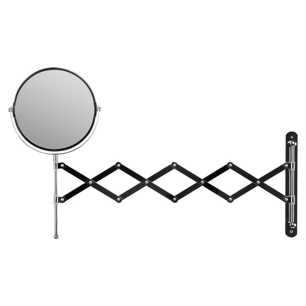 ESP 6000 specchietto per trucco Viti Rotondo Nero, Cromo - Foto 4