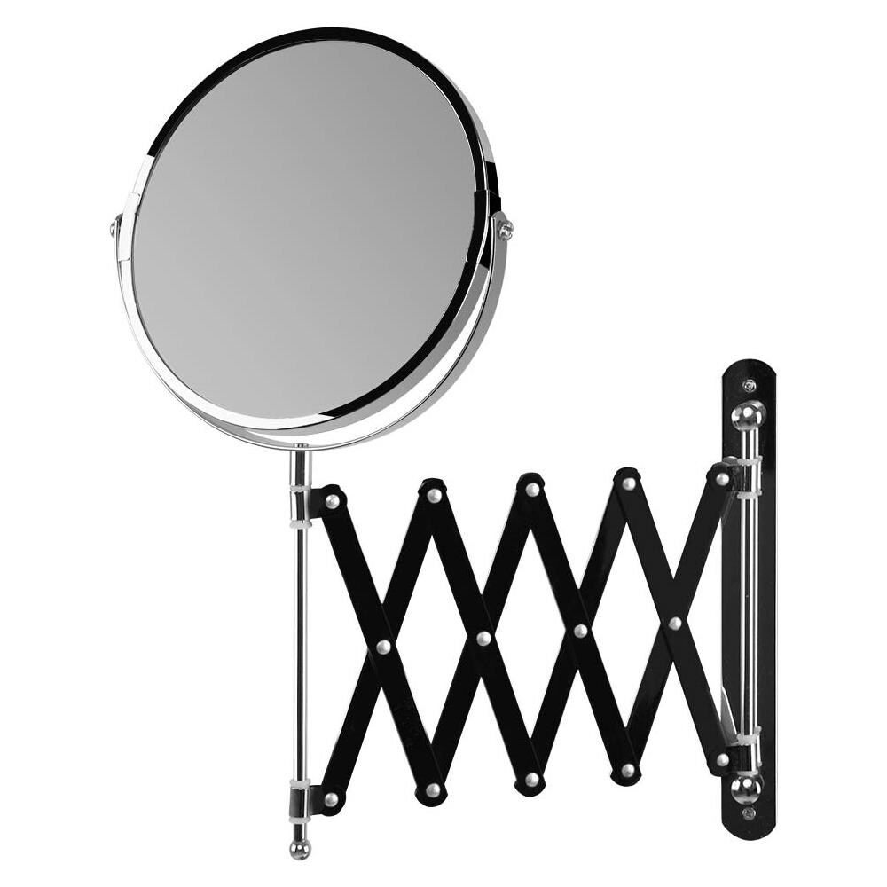 ESP 6000 specchietto per trucco Viti Rotondo Nero, Cromo - Foto 1